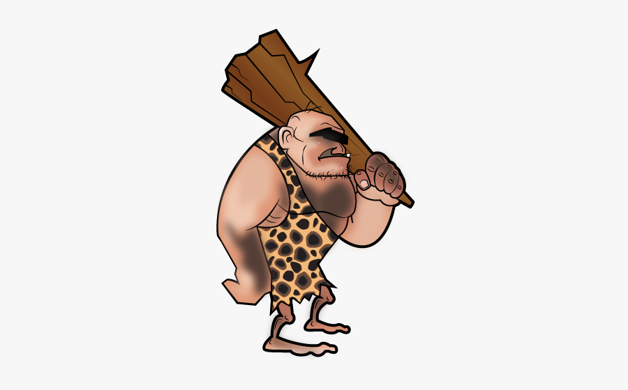 Caveman Costume And Dig For Bones Who Needs Brand Paper - Neanderthal Cartoon Png, Transparent Clipart