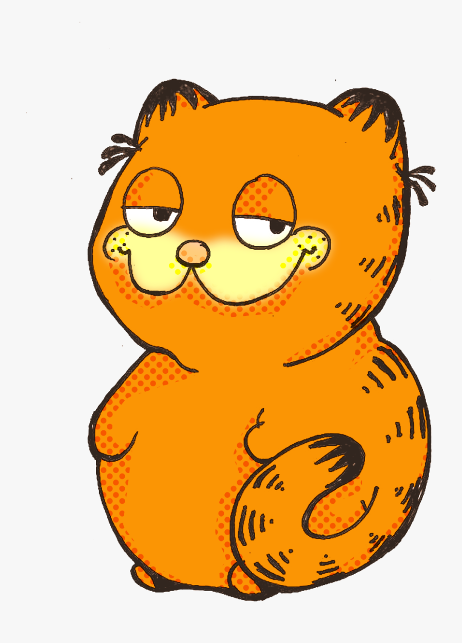 Whiskers Clip Art Dog Cartoon Cat - Kawaii Garfield, Transparent Clipart