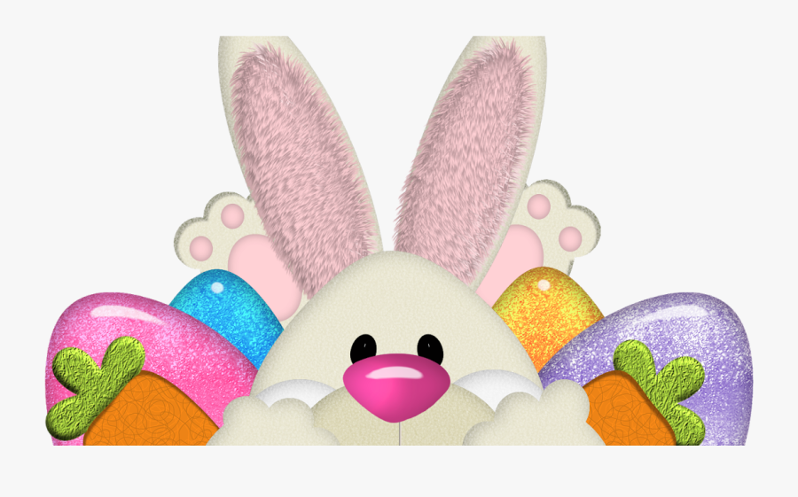 Coelhinho Se Escondendo Png, Transparent Clipart