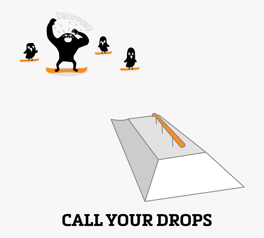 Call Your Drop - Cartoon, Transparent Clipart