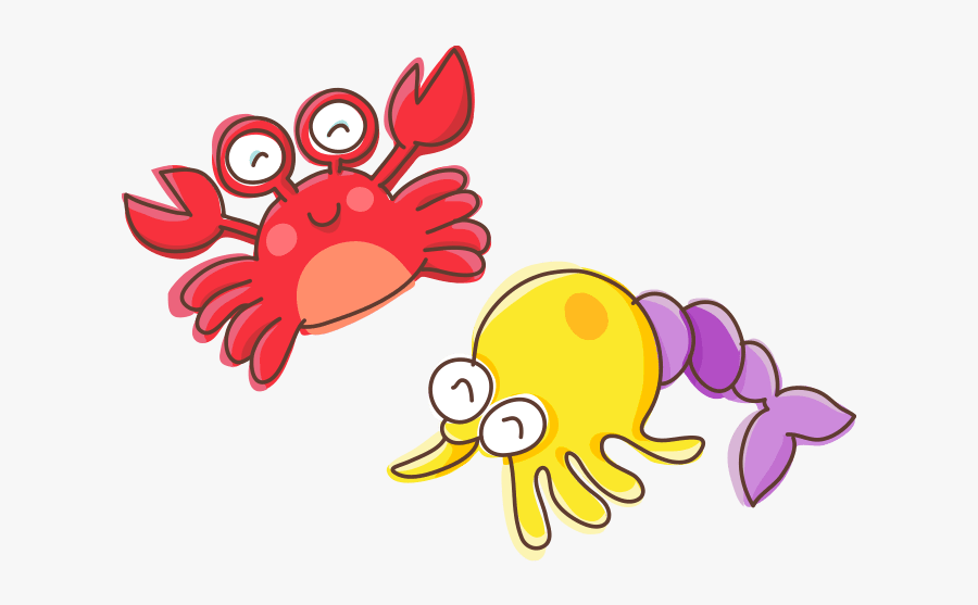 Transparent Crab Clipart Png - Conchiglia Disegno Png, Transparent Clipart