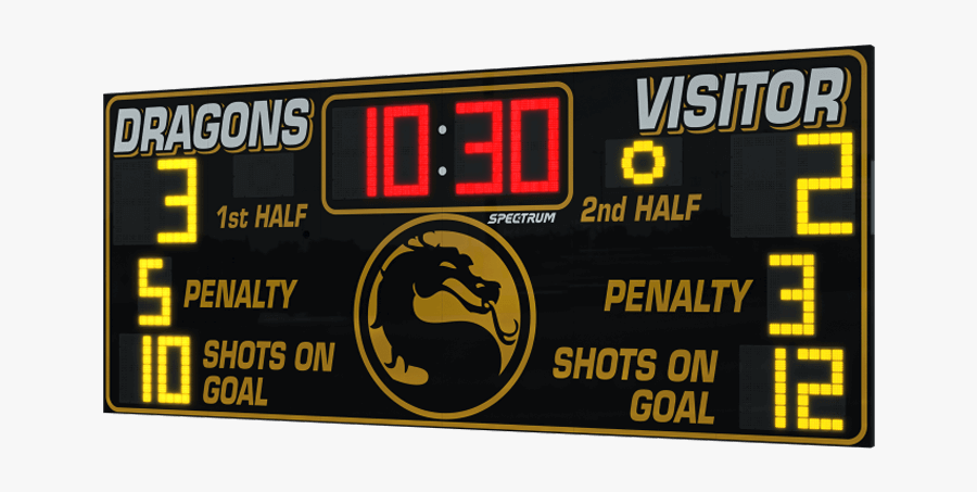 Scoreboard Vector - Mortal Kombat, Transparent Clipart