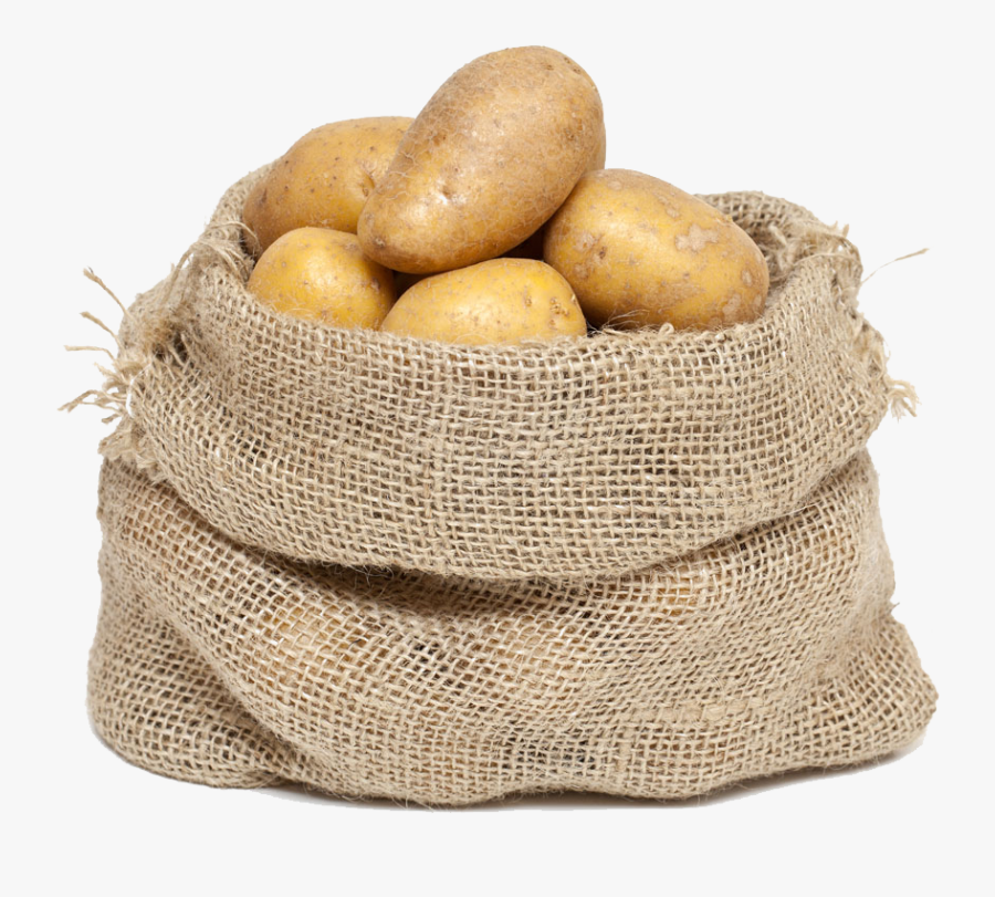 Clip Art Mashed Potato Bag Gunny - Sac De Pommes De Terre, Transparent Clipart