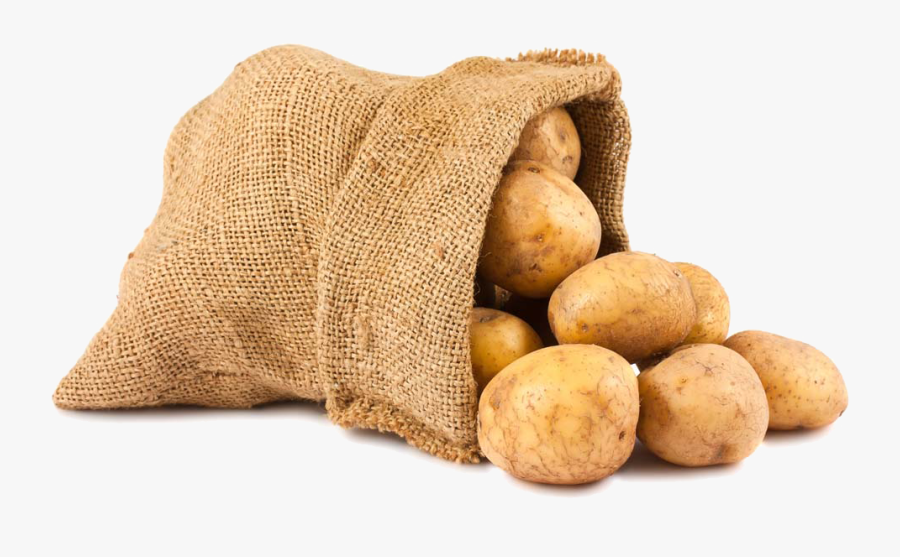Transparent Cute Potato Png - Sack Of Potatoes Png, Transparent Clipart
