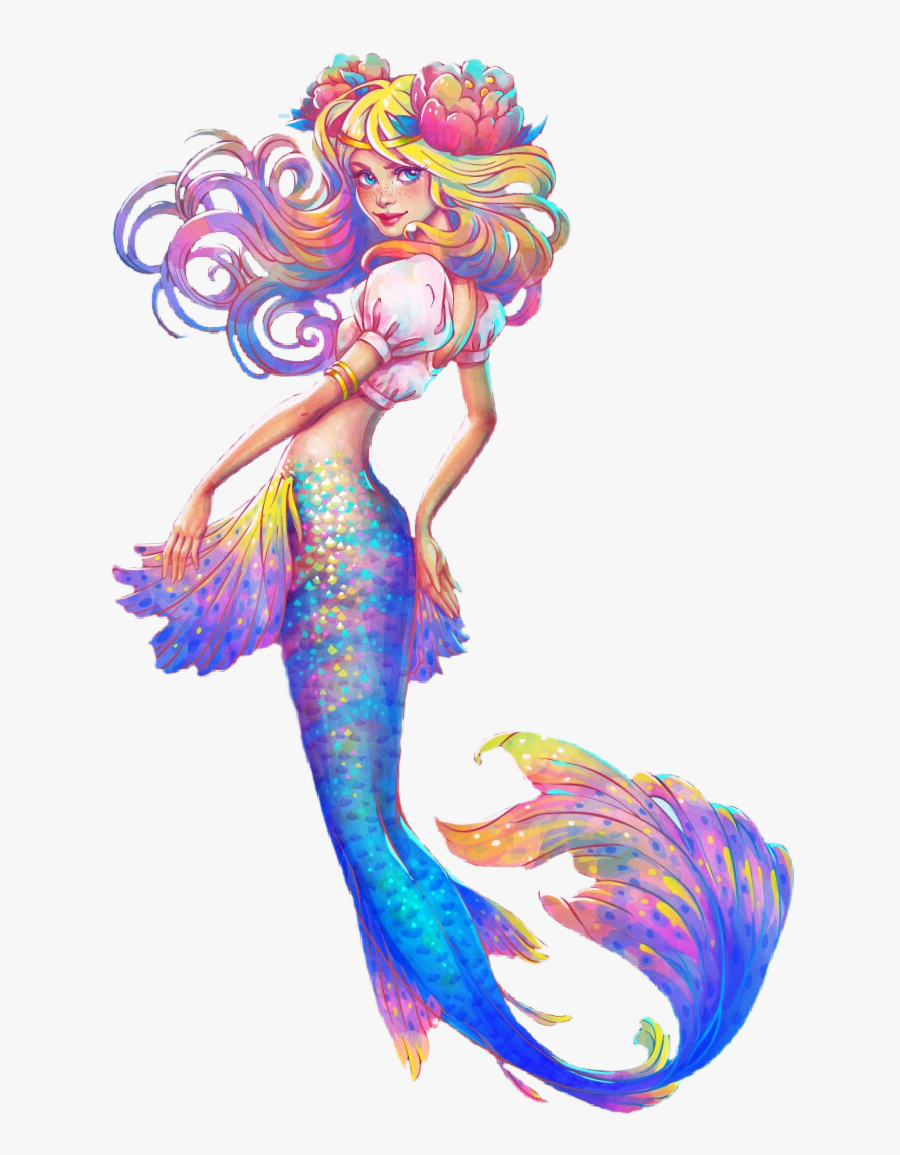 #mermaid #underwater #sea #ocean #fantasy - Mermaid Pinterest Art, Transparent Clipart