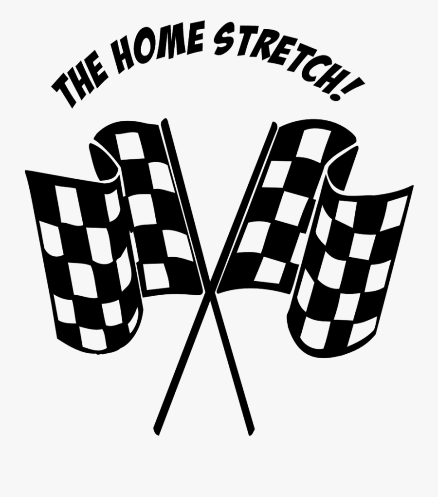 Checkered Flag - Race Flags, Transparent Clipart