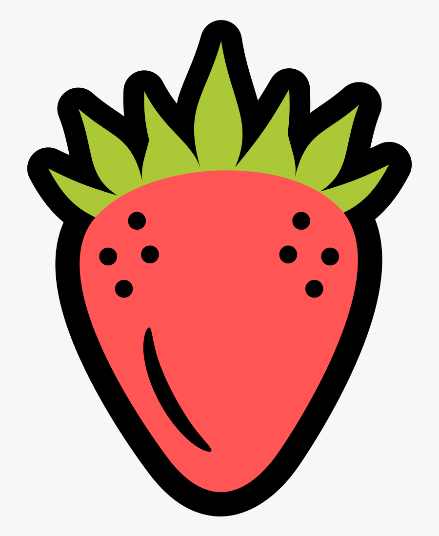 Strawberries Clipart Object - Strawberry, Transparent Clipart