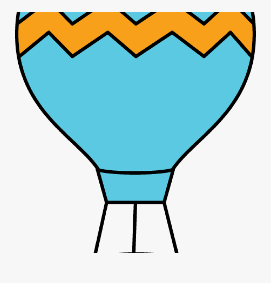 Family Clipart Bulletin Board - Cute Hot Air Balloon Clipart, Transparent Clipart