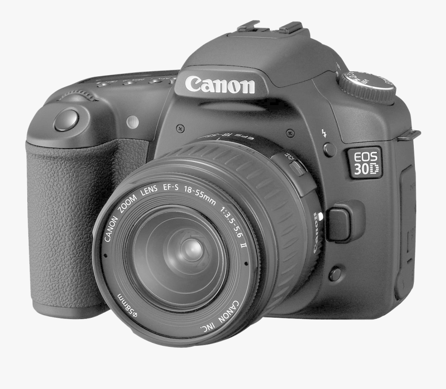 Photo Camera Png Image - Canon Eos 30d, Transparent Clipart