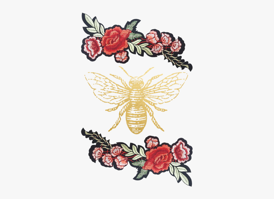 Butterfly Tattoos Photograph Temporary Picsart Studio - Gucci Flower Png, Transparent Clipart