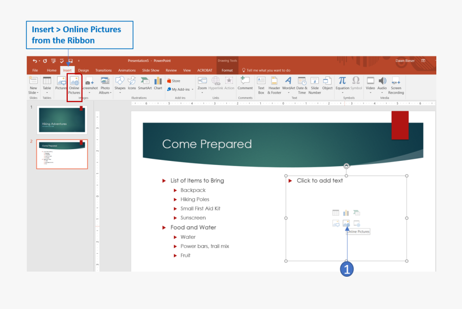 Insert Online Pictures In Powerpoint - Add Online Pictures To Powerpoint, Transparent Clipart
