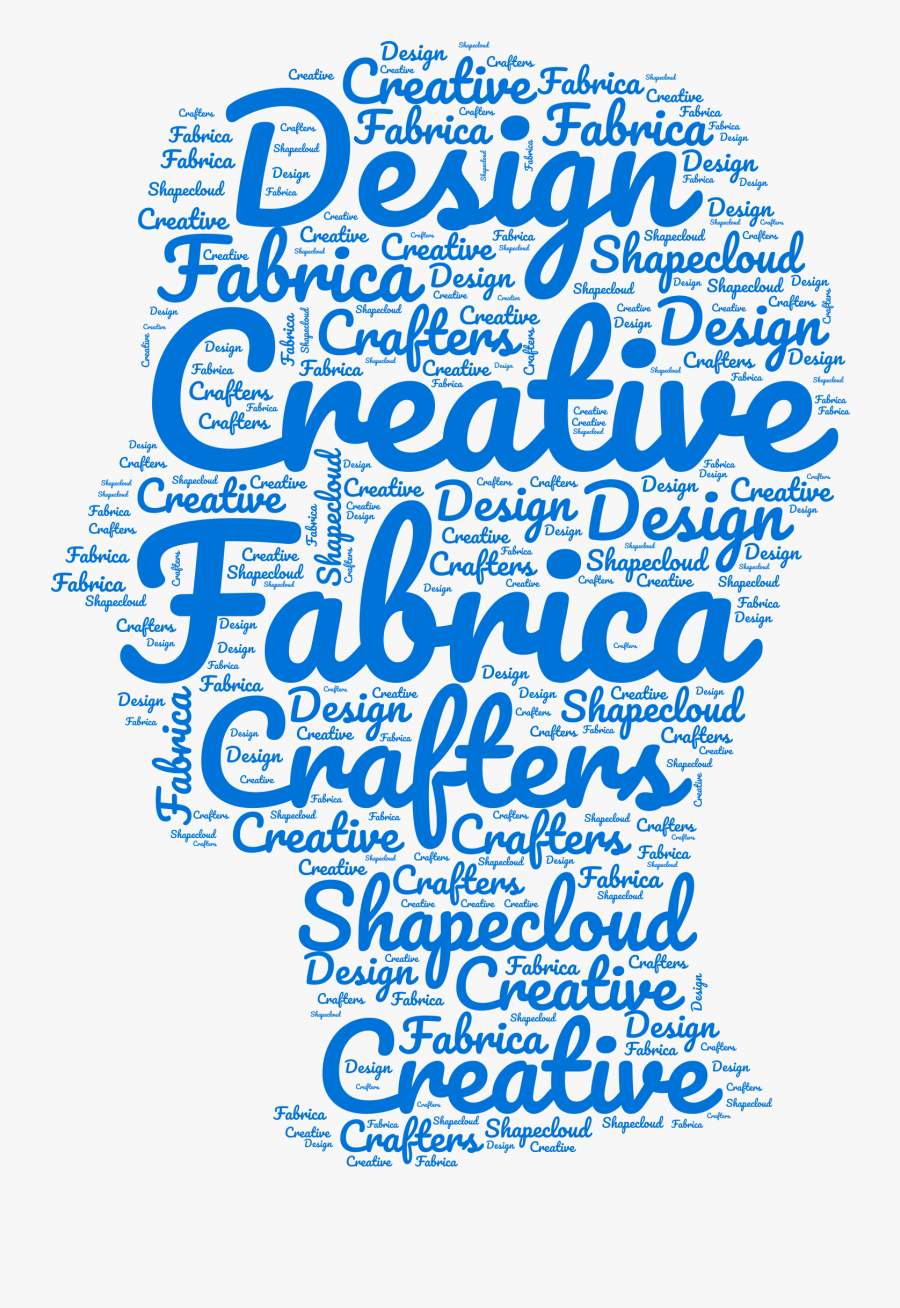 Cloud Clipart Words - Word Cloud Art, Transparent Clipart