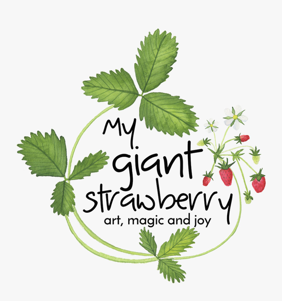 Svg Library Library Strawberries Clipart Watercolor - Strawberry And Mint Watercolor, Transparent Clipart