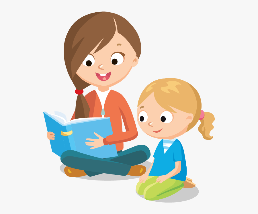 Evan-moor Provides Activities To Keep Kids Focused - Cartoon Girl Do Study, Transparent Clipart