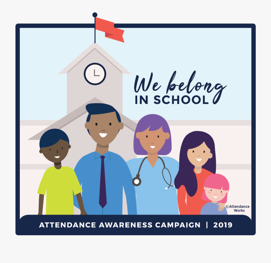 Attendance Awareness Month 2019, Transparent Clipart