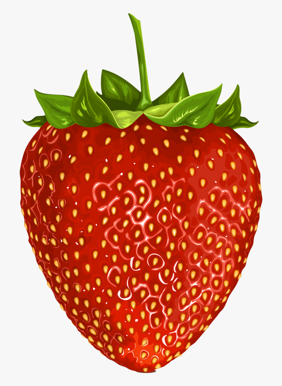 Bakol Jel Dessert, Strawberry - Clipart Image Of Fruits, Transparent Clipart