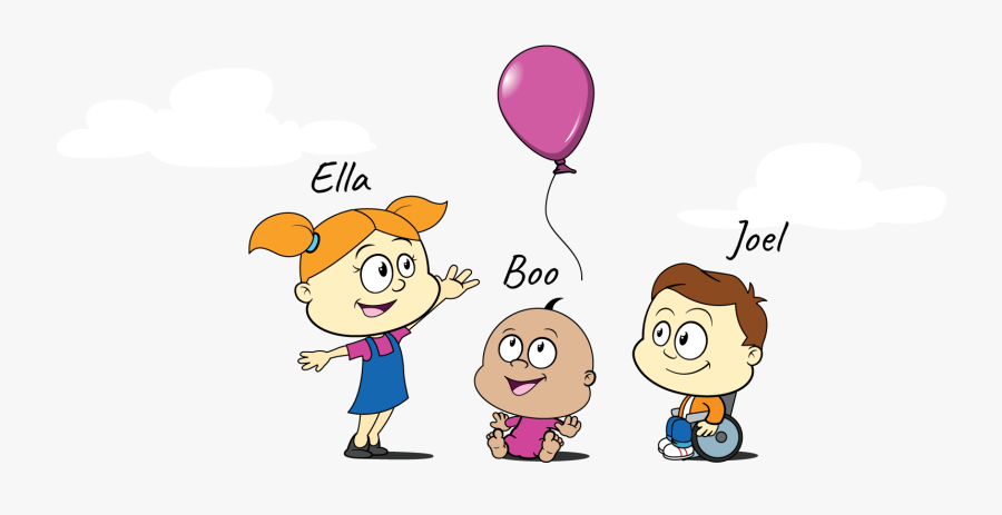 Children Basking Under Sun Clipart - Cartoon, Transparent Clipart