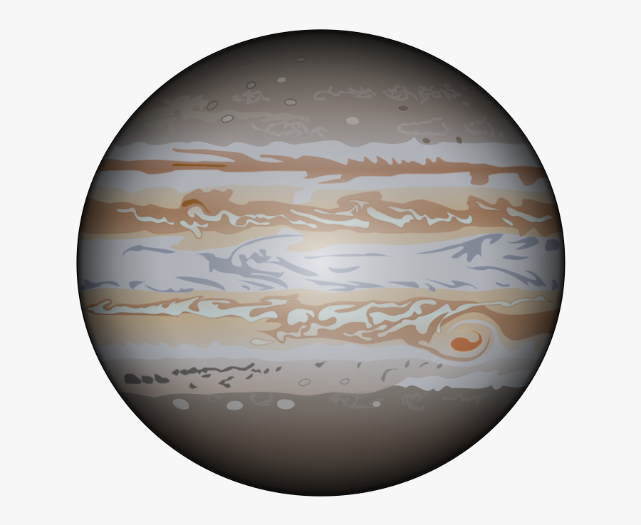 Jupiter Dan Gerhards 01 - Cartoon Transparent Mercury Planet, Transparent Clipart