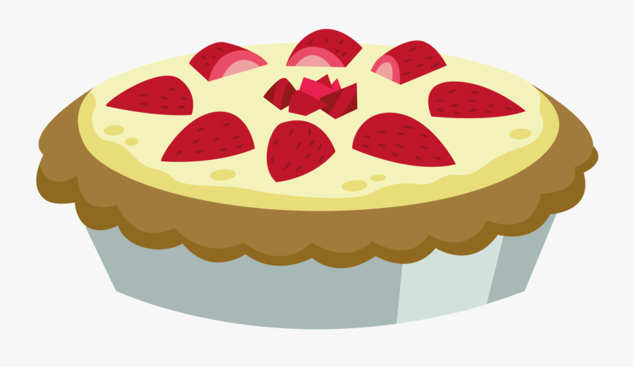 Pies Clipart Strawberry Pie - Clip Art Of Strawberry Pie, Transparent Clipart