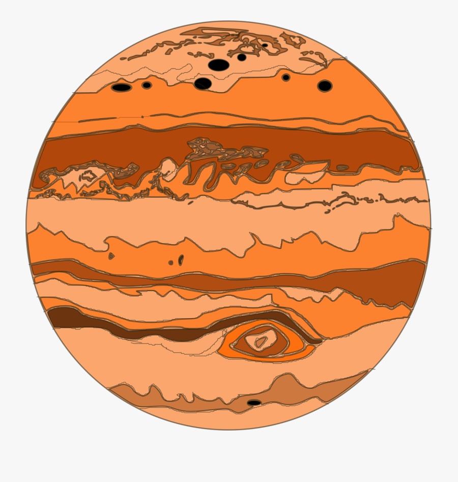 Jupiter, Astronomy, Space, Solar, Planetary, System - Jupiter Clipart, Transparent Clipart