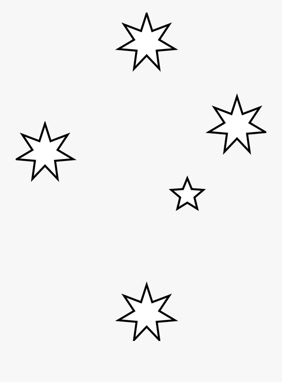 Stars, Sparkle, Astronomy, White, Bright, Starry, Shiny - Southern Cross Png, Transparent Clipart