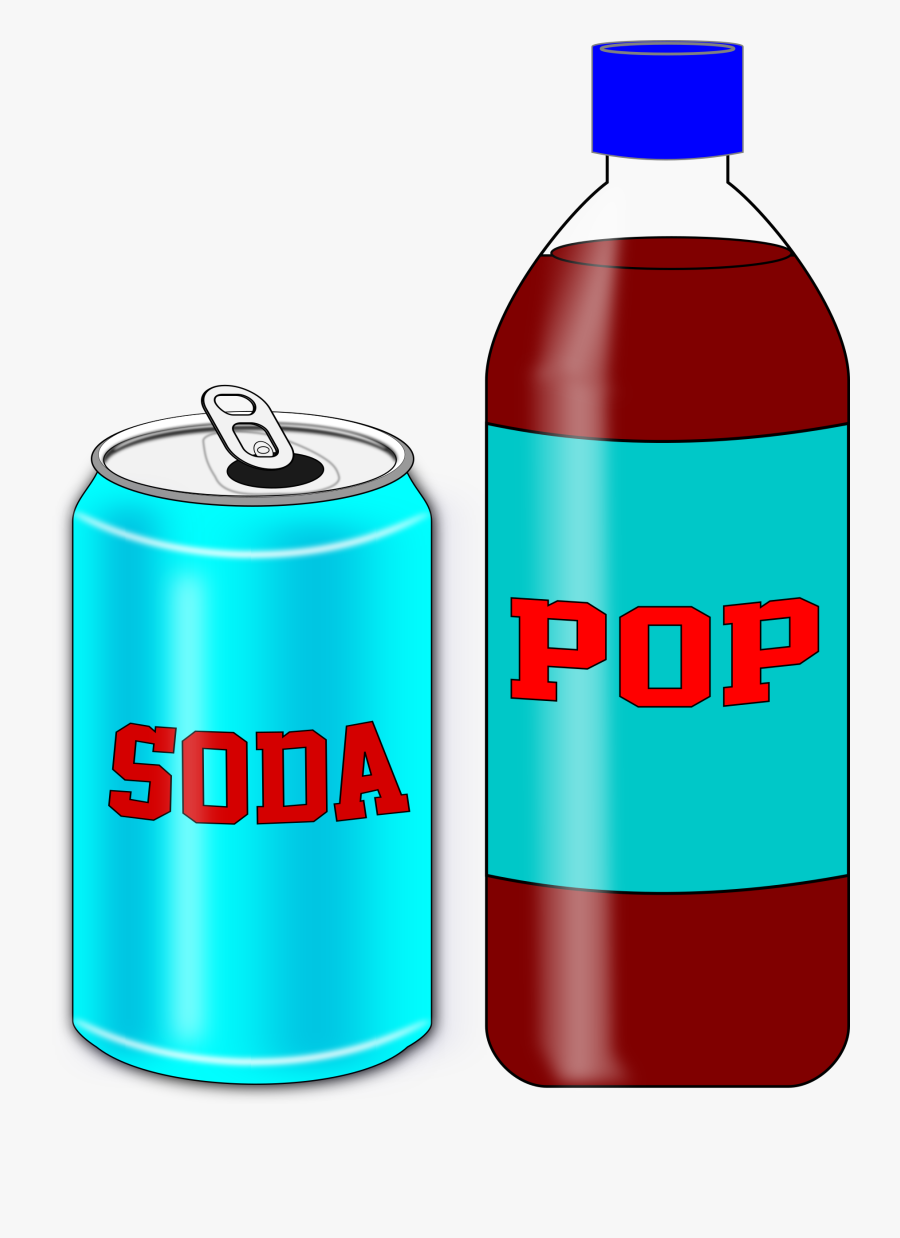 Soft Drink Can Clipart - Soda, Transparent Clipart