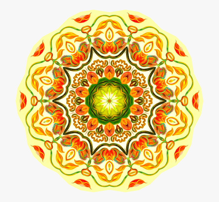 Food,circle,flower - Circle, Transparent Clipart