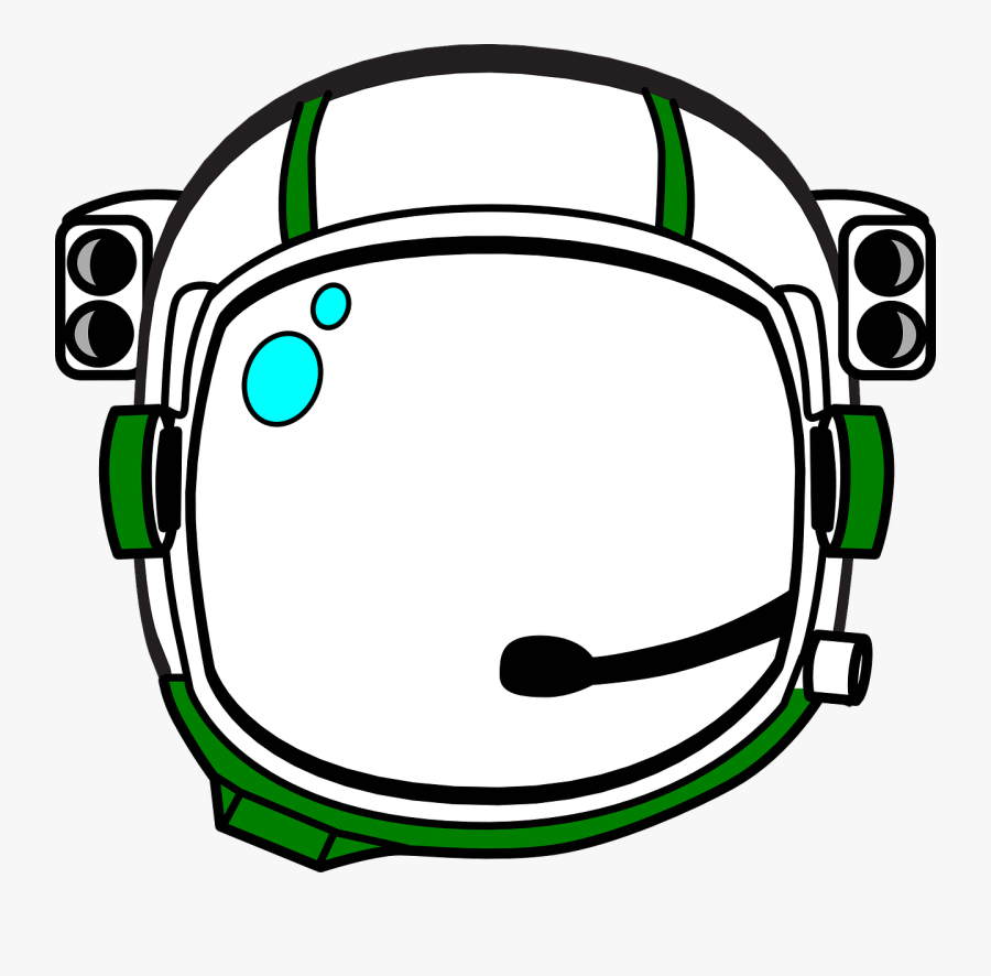 Astronaut Helmet Clipart - Astronaut Helmet Transparent Background, Transparent Clipart