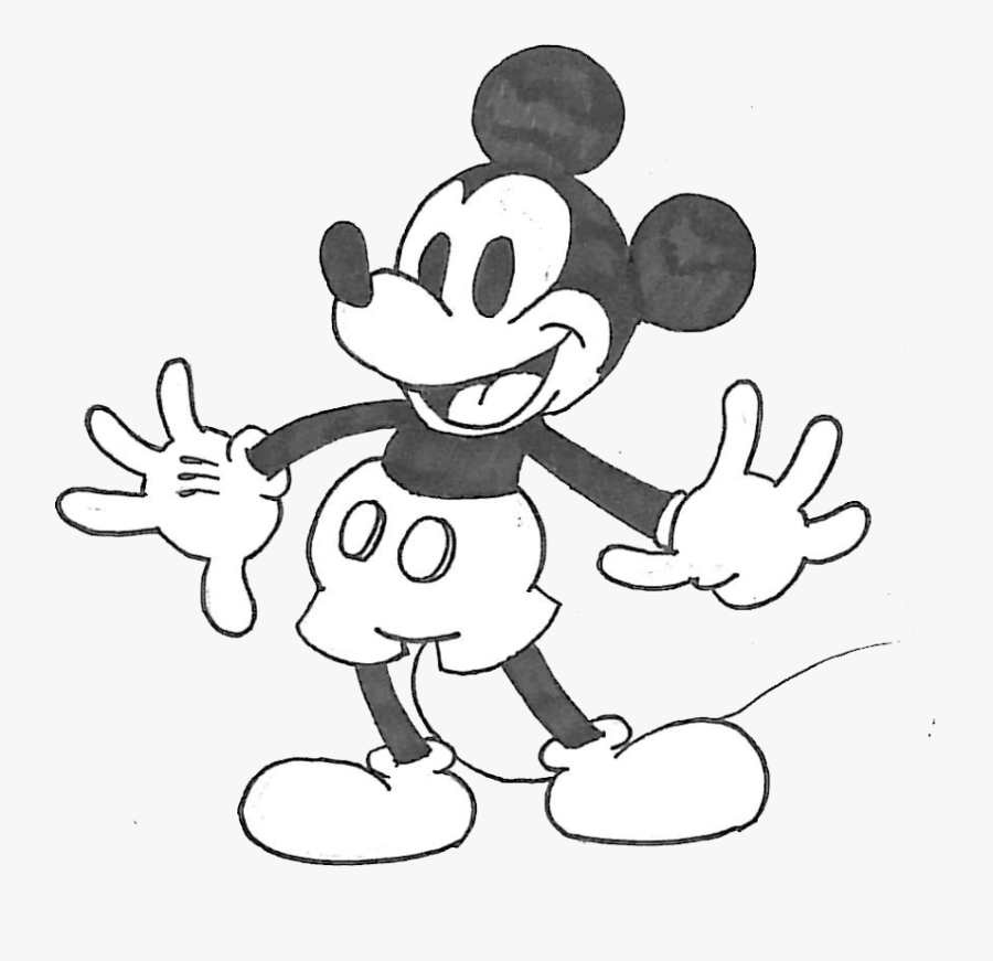 Savage Drawing Mickey Mouse - Drawing Mickey Mouse, Transparent Clipart