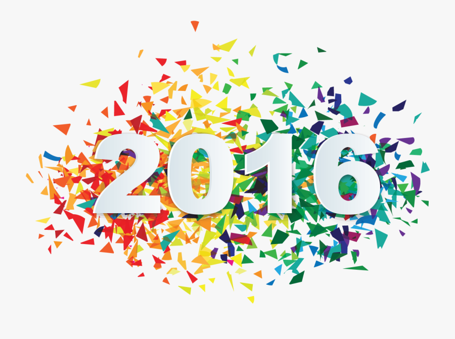 Transparent New Year 2016 Png - Graphic Design, Transparent Clipart