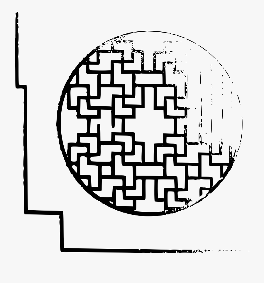 Chinese New Year Clipart Black And White - Line Art Chinese Ornament, Transparent Clipart