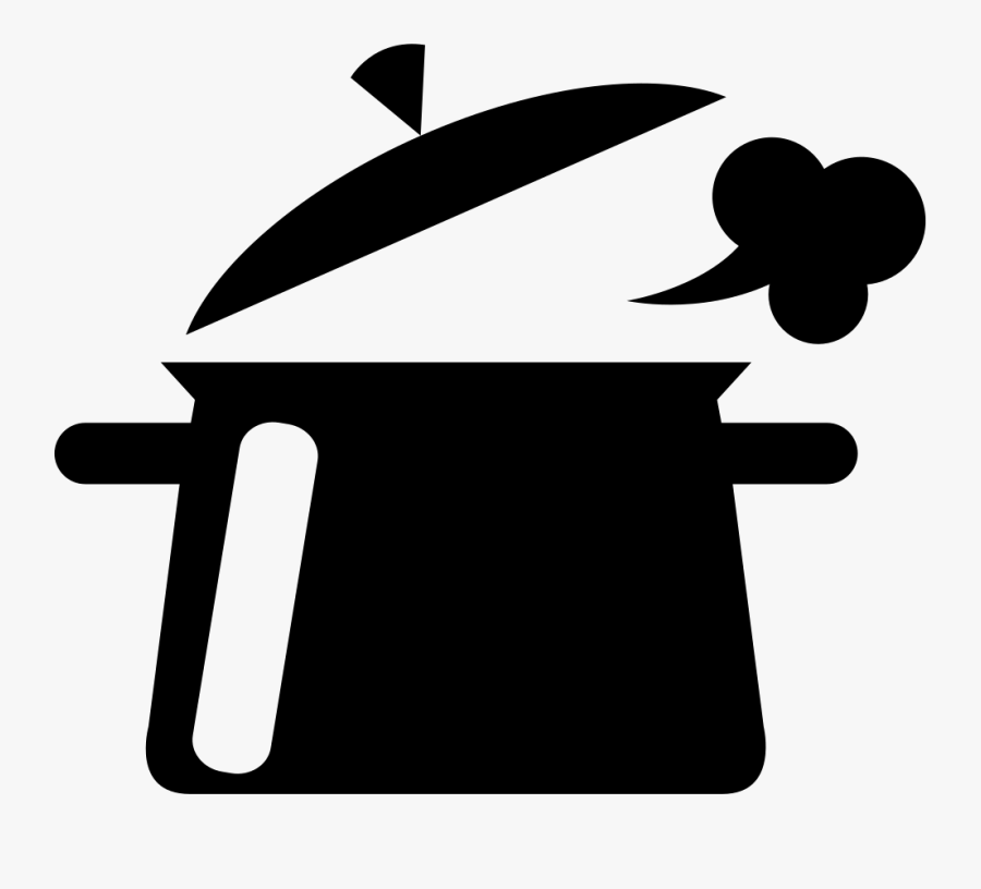 Transparent Cooking Utensils Clipart Black And White - Download Cooking Icon Png, Transparent Clipart