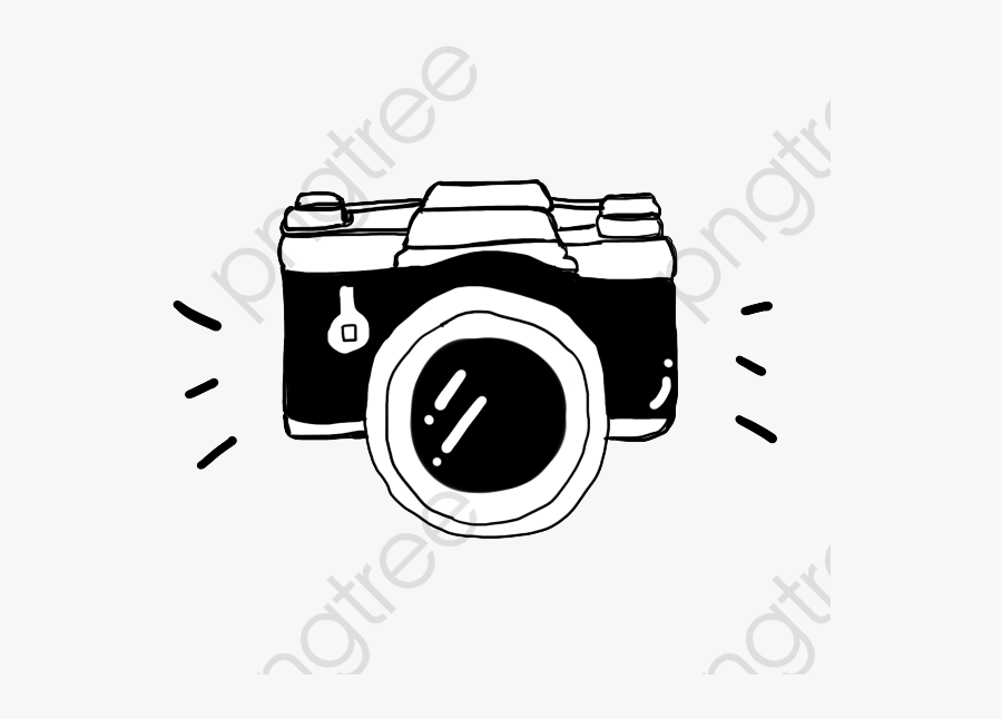 Camera Clipart Black - Camera Black And White Icon, Transparent Clipart