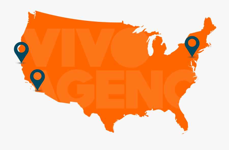 Map Of Vivo Locations - Rural Vs Urban Map, Transparent Clipart