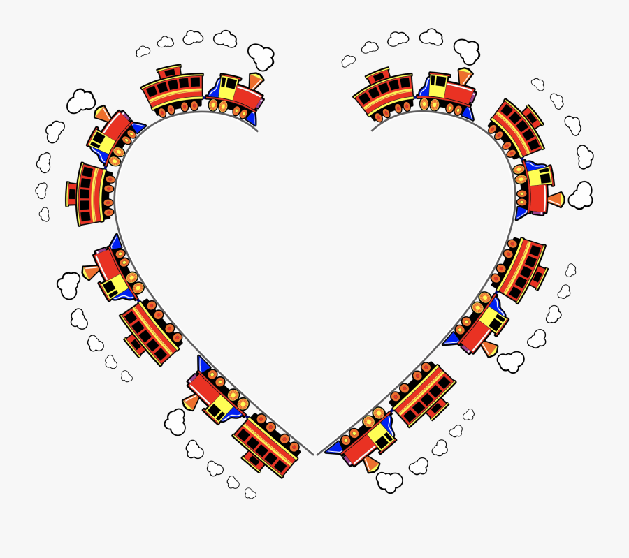 Clipart - Frame Png Train, Transparent Clipart