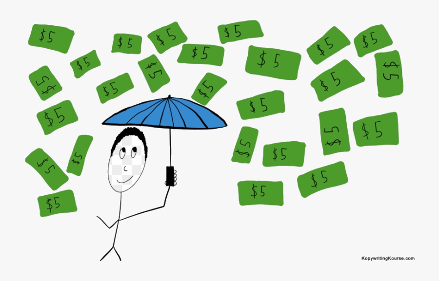 Bill Banner Black And White Library Blank Dollar Clipart - Illustration, Transparent Clipart