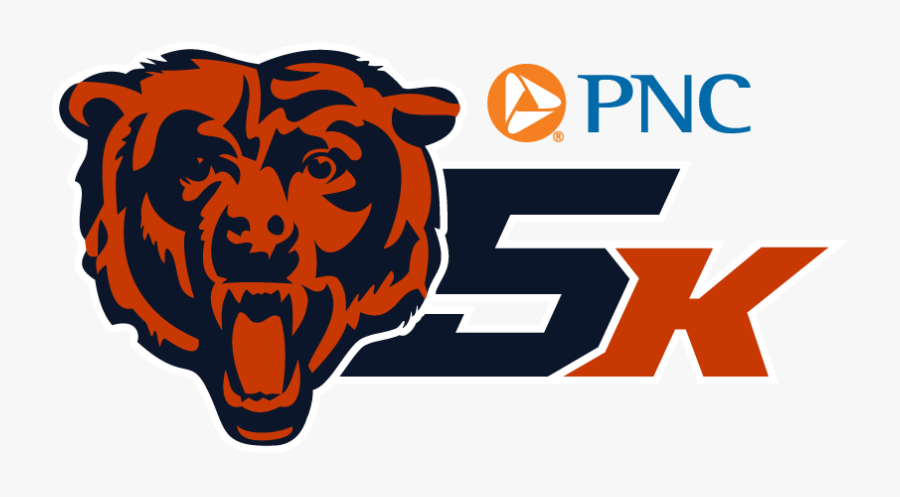 Field Bears Nfl Soldier 5k Bills Buffalo Clipart - Chicago Bears 5k, Transparent Clipart