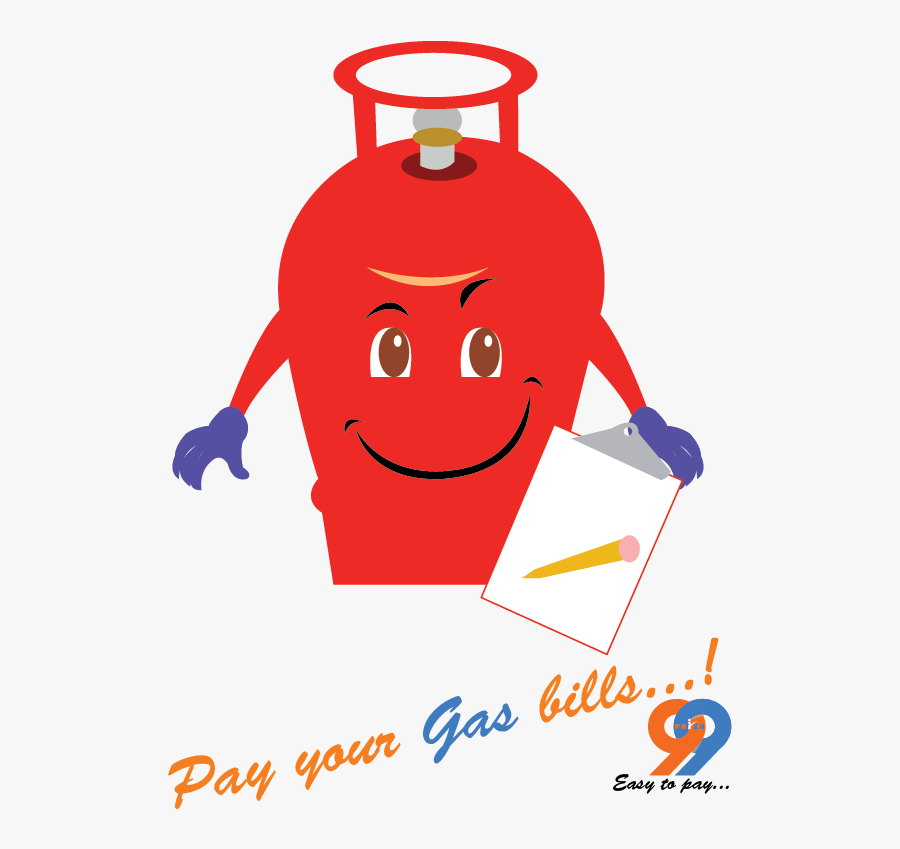 Bills Clipart Gas Bill - Liquefied Petroleum Gas, Transparent Clipart
