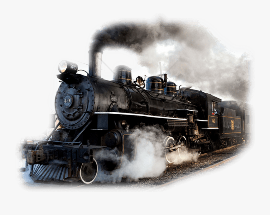 Transparent Steam Train Clipart - Train Png , Free Transparent Clipart