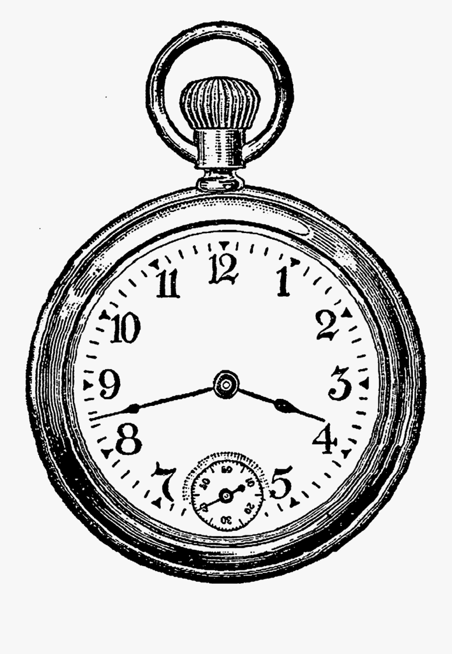 Clock Tattoo Black And White , Free Transparent Clipart - ClipartKey