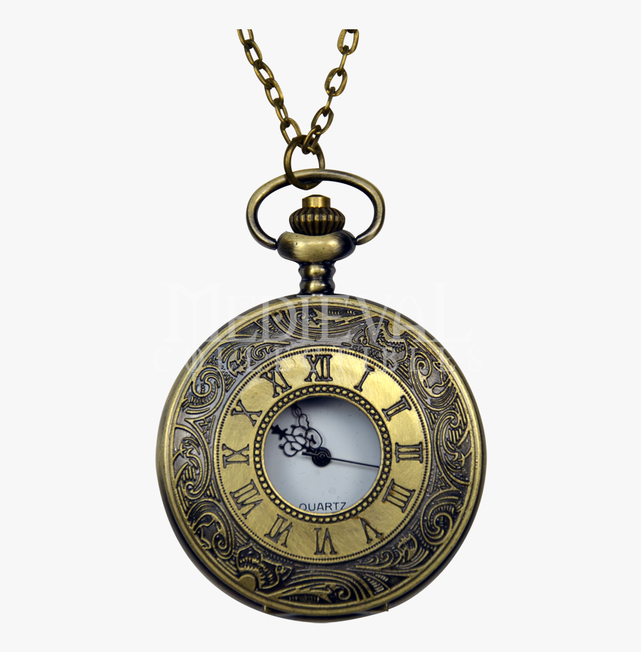 Transparent Pocketwatch Clipart - Medieval Pocket Watch, Transparent Clipart
