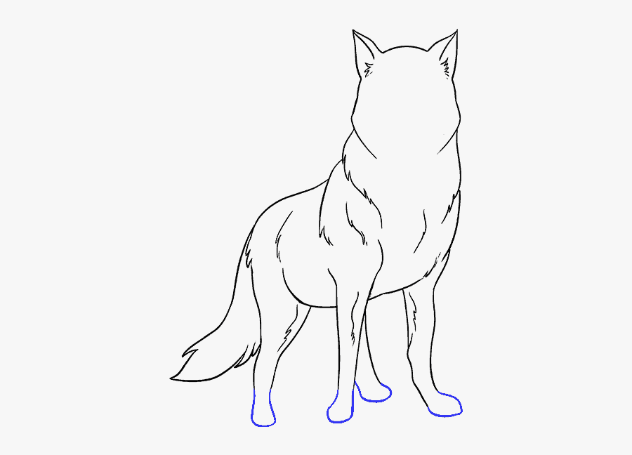 Wolf Clipart Sketching - Mackenzie River Husky, Transparent Clipart