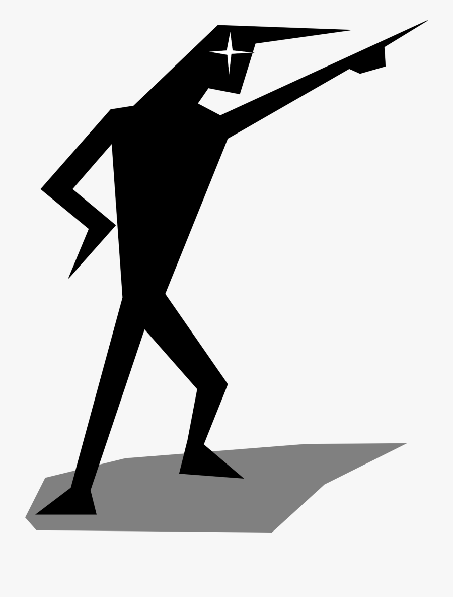 Transparent Thinking Man Clipart - Stick Man Thinking Png, Transparent Clipart