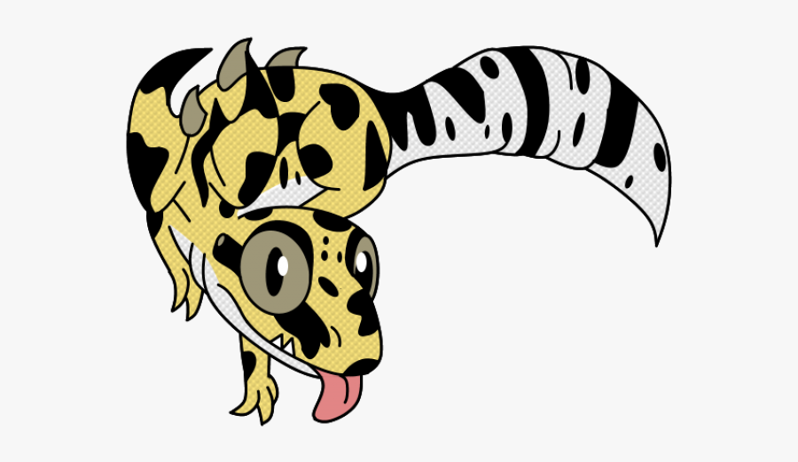 Common Leopard Gecko, Transparent Clipart