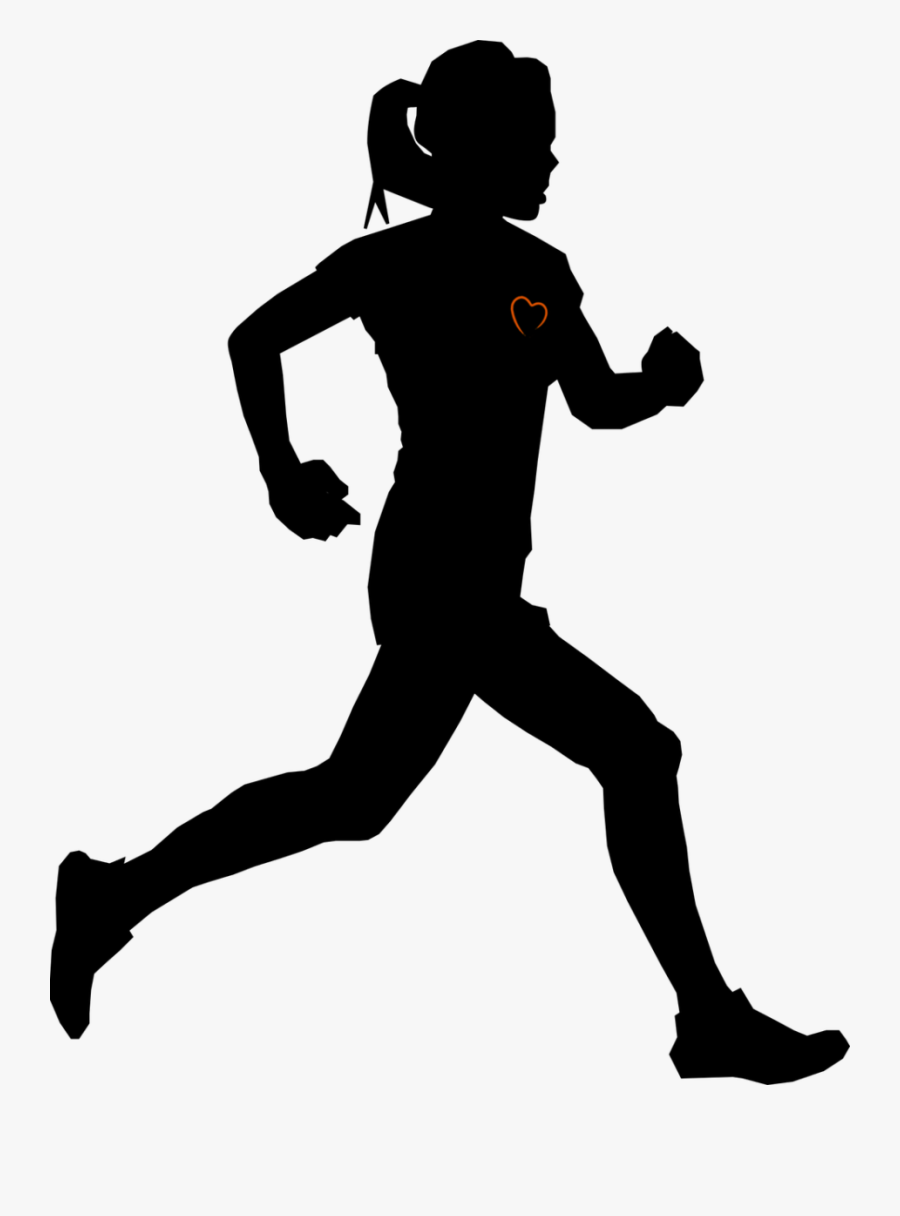Ironheart Scholarship Program - Running Clipart Black And White, Transparent Clipart