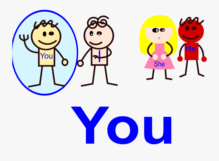 You Clipart - You Pronoun, Transparent Clipart