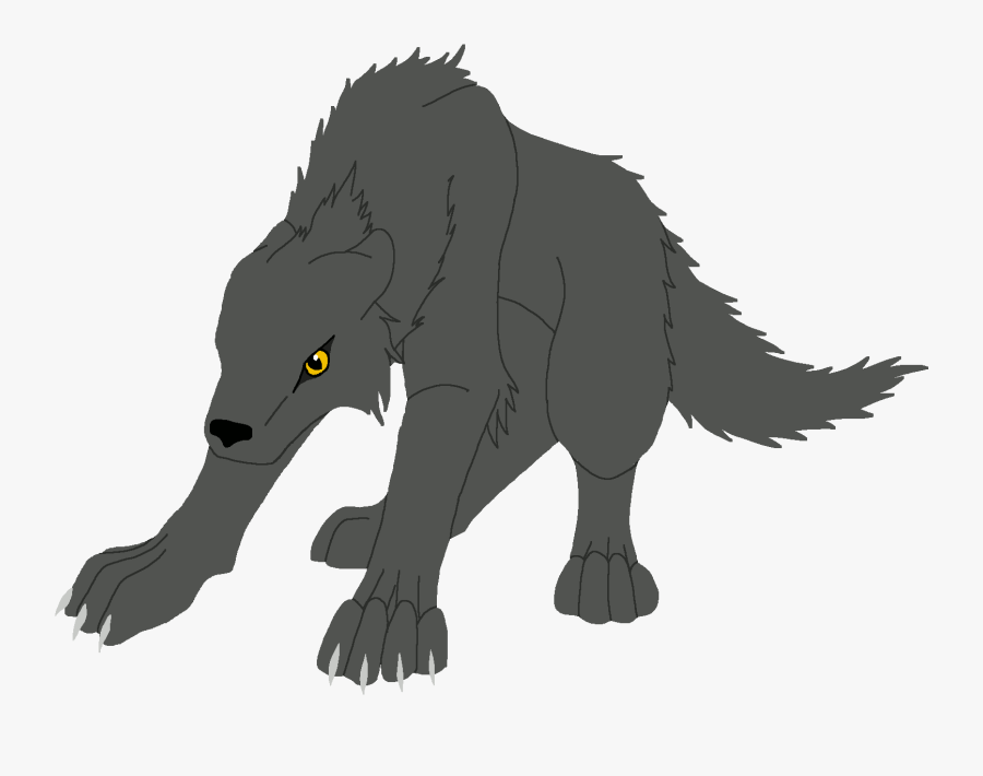 Transparent Claw Scratch Clipart - Transparent Anime Wolf Gif, Transparent Clipart