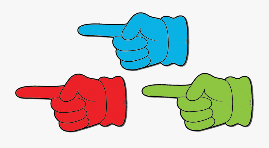 Tcr77202 Pointing Hands Magnetic Accents Image - Pointing Hand Clipart, Transparent Clipart