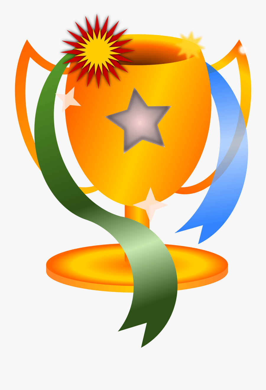 Clip Art Trophy - Trophy And Medals Clipart, Transparent Clipart