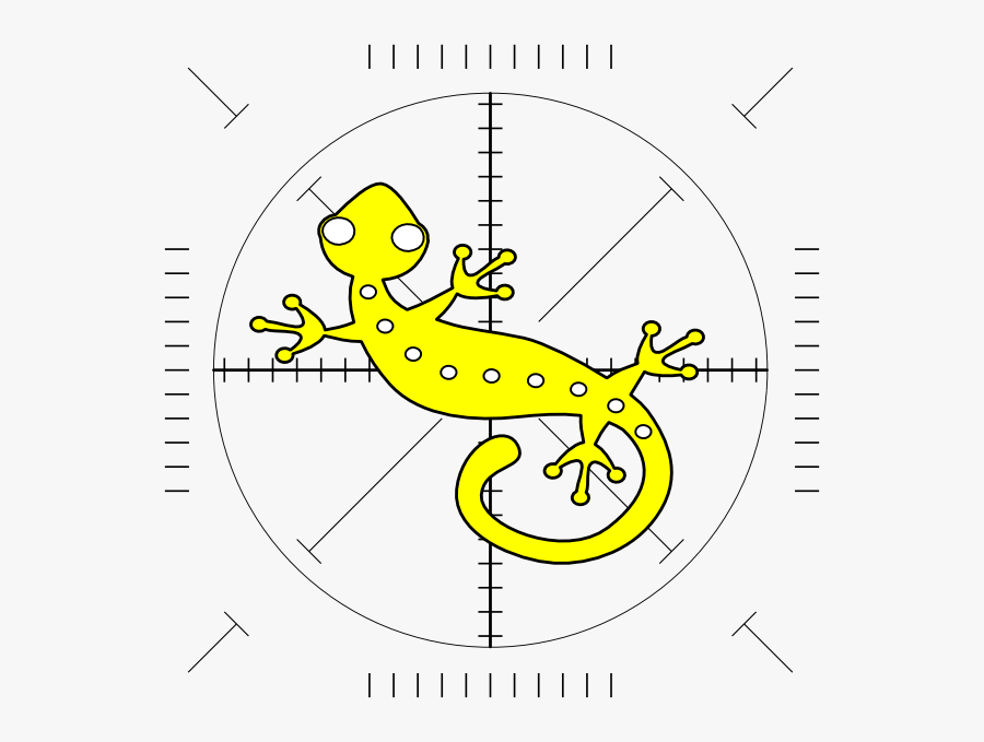 Yellow Spotted Lizard Png, Transparent Clipart